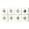 Image 1 : U.S. Seated Liberty Dimes, 1853 to 1891, Group of 8 Coins.