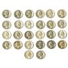 Image 1 : U.S. Washington Silver Quarter Collection, 1940 to 1953.