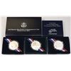 Image 1 : U.S. Korean War, Leif Ericson, and Little Rock Central High School, Commemorative Silver Dollar Coin