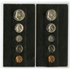 Image 1 : U.S. 1956 and 1957 Proof Set Pair