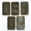Image 2 : National Zodiac Silver Bars, ND (1990s), Group of 5 Bars.