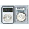 Image 2 : U.S. American Silver Eagle, 2009, Lot of 2 "First Strike", or "Early Release" 1 Ounce Coins.