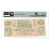 Image 2 : CT. Iron Bank, ND (1858 to 1860s), $10 "Top Pop" Remainder Obsolete Banknote.