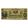 Image 1 : PA. Venango Bank, 1863 Five Dollar Issued Obsolete Banknote