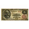 Image 1 : NY. Central National Bank of Troy, New York, $5, Series of 1882, Ch# 1012, Issued Banknote.
