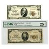 Image 1 : NY. National Bank of Cohoes, New York, $10 and $20, Series of 1929, Ch# 1347, Issued Banknote Pair.