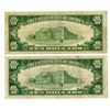 Image 2 : NY. National Bank of Cohoes, New York, $10, Series of 1929 T1 and T2, Ch# 1347, Issued Banknote Pair