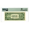 Image 2 : U. S. Silver Certificate, $1, Series 1935F, Fr.# 1615*, Issued Star Note.
