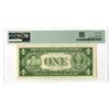Image 2 : U. S. Silver Certificate, $1, Series 1935F, Fr.# 1615*, Issued Star Note.