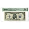 Image 1 : U.S. Silver Certificate, $5, Series of 1934C, Fr#1653W, Issued Banknote.