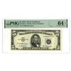 Image 1 : U.S. Silver Certificate, $5, Series 1953, Fr.# 1655, Issued Banknote.