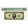 Image 1 : VA. U.S. Federal Reserve Note, $20, Series of 1950D, Fr.# 2063-E, Issued Star Note.