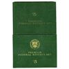 Image 2 : BEP $20, 1999 Premium Federal Reserve Set  of 12 Uncirculated Notes from each District with Low Matc
