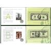 Image 1 : BEP $10, Series of 1995 Small Head & 1999 Large Head Premium Federal Reserve Set  of 24 Uncirculated