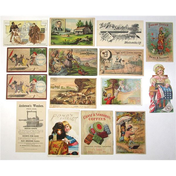Advertising Trade Card Collection, ca.1880-1900s