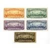 Image 1 : New York & Brooklyn Bridge Rail Road, 1880's, Group of 5 specimen and Proof Train Tickets.