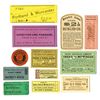 Image 1 : Railroad Tickets and Passes from Various Lines, 1870s to 1900s.