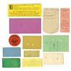 Image 2 : Railroad Tickets and Passes from Various Lines, 1870s to 1900s.