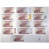 Image 1 : U.S. & Canada. DuraNote Polymer Test-Advertising Note Collection with 14 Different Security Devices,