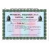 Image 1 : UK. Bradbury, Wilkinson P.L.C., ND (ca.1960s), Specimen Stock Certificate