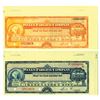 Image 1 : Wells Fargo & Co., ND (1900 to 1920s), Specimen Traveler's Check Pair