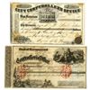 Image 1 : CA. City and State Comptroller's Office, 1854 and 1855, I/C Warrant Pair.