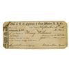 Image 1 : LA. New Orleans, Opelousas, & Great Western Railroad Co., 1854, I/U Stock Certificate Installment Pa