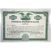 Image 1 : MA. Federal Reserve Bank of Boston, ND (1940-60s), Specimen Stock Certificate.