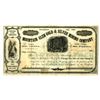 Image 1 : Nevada Territory. Mountain Glen Gold and Silver Mining Co., 1863, I/U Stock Certificate.