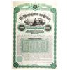 Image 1 : KS. Chicago, Kansas and Western Railroad Co. 1886 Specimen Gold Coupon Bond
