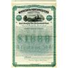 Image 1 : MN. Minnesota and Northwestern Railroad Co. 1884 Specimen Gold Coupon Bond Rarity.