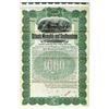 Image 1 : MO. St. Louis, Memphis and Southeastern Railroad Co., 1902, Specimen Coupon Bond