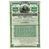Image 1 : MO. St. Louis, Salem and Arkansas Railway Co., 1887, Specimen Gold Coupon Bond