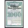 Image 1 : Milwaukee and Northern Railroad Co., 1890 Specimen Gold Equipment Coupon Bond Rarity