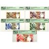 Image 1 : Botswana. Bank of Botswana, ND (1979), Collector Series Specimen Banknote Assortment.