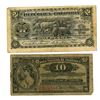 Image 1 : Colombia & Nicaragua. Republica de Colombia and Banco Nacional de Nicaragua, 1904 & 1912, Issued Ban