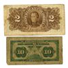 Image 2 : Colombia & Nicaragua. Republica de Colombia and Banco Nacional de Nicaragua, 1904 & 1912, Issued Ban