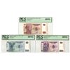 Image 1 : Congo Democratic Republic. Banque Centrale du Congo, 2007 to 2013, Issued Banknote Trio.