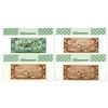 Image 2 : Cuba. National Bank of Cuba, 1967 to 1988, Specimen Banknotes Quartet.