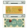 Image 2 : Mexico. Tesoreria General Estado de Oaxaca and Gobierno Provisional de Mexico, 1915, Issued Banknote