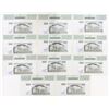 Image 2 : Zimbabwe. Reserve Bank of Zimbabwe, 2003, Group of 11 Issued Banknotes.