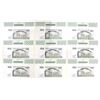 Image 2 : Zimbabwe. Reserve Bank of Zimbabwe, 2003, Group of 9 Issued Banknotes.