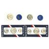 Image 1 : U.S. Bicentennial Uncirculated Set and Eisenhower Uncirculated Silver Dollars, 1973 and 1979