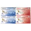 Image 1 : U.S. Uncirculated Philadelphia and Denver Mint Sets, 2001 (2 sets of P & D)