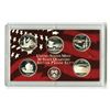 Image 2 : U.S. Mint , 2005, 50 State Quarters Silver Proof Set of 5 Coins