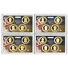 Image 1 : U.S. Presidential $1 Coin Proof Sets, 2008 (2)  and 2009 (2), Group of 4