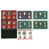 Image 1 : U.S. Proof Sets, 1975; 1976; 1985; 1996; 1997; and, 1998, Lot of 6 Sets.