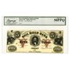 Image 1 : MI. Erie & Kalamazoo Rail Road Bank, August 1, 1853, Remainder Obsolete Banknote.