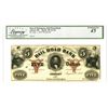 Image 1 : MI. Erie and Kalamazoo Rail Road Bank, August 1, 1853, Remainder Obsolete Banknote.