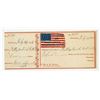 Image 1 : PA. Civil War, Cooper Shop Volunteer Refreshment Saloon, 1864, Patriotic Issued Check